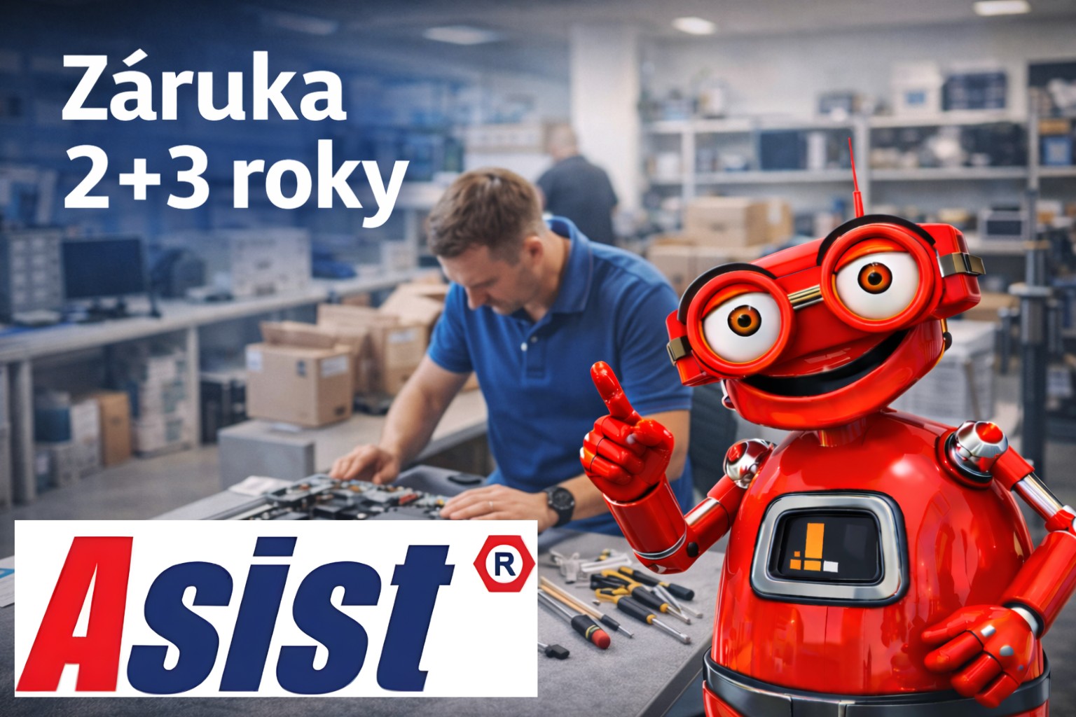 ASIST záruka 3 roky